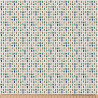 Bedruckte Baumwolle MIHO Blau / Beige